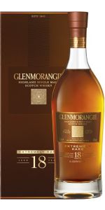Glenmorangie Highland Single Malt Whisky Aged 18 Years