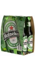 Heineken Bottles 330ml 6 Pack