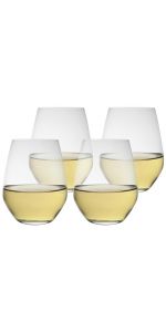 Spiegelau Stemless White Wine Glasses (m) 4 Pack